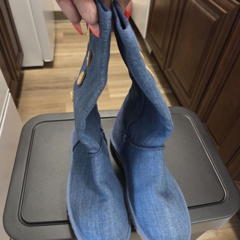 UGG Blue Ankle Boots